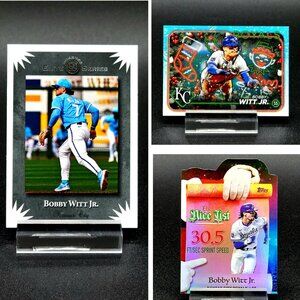 Bobby Witt Jr. 2025 Holiday Nice List, Elite Series, Holiday Kansas City Royals